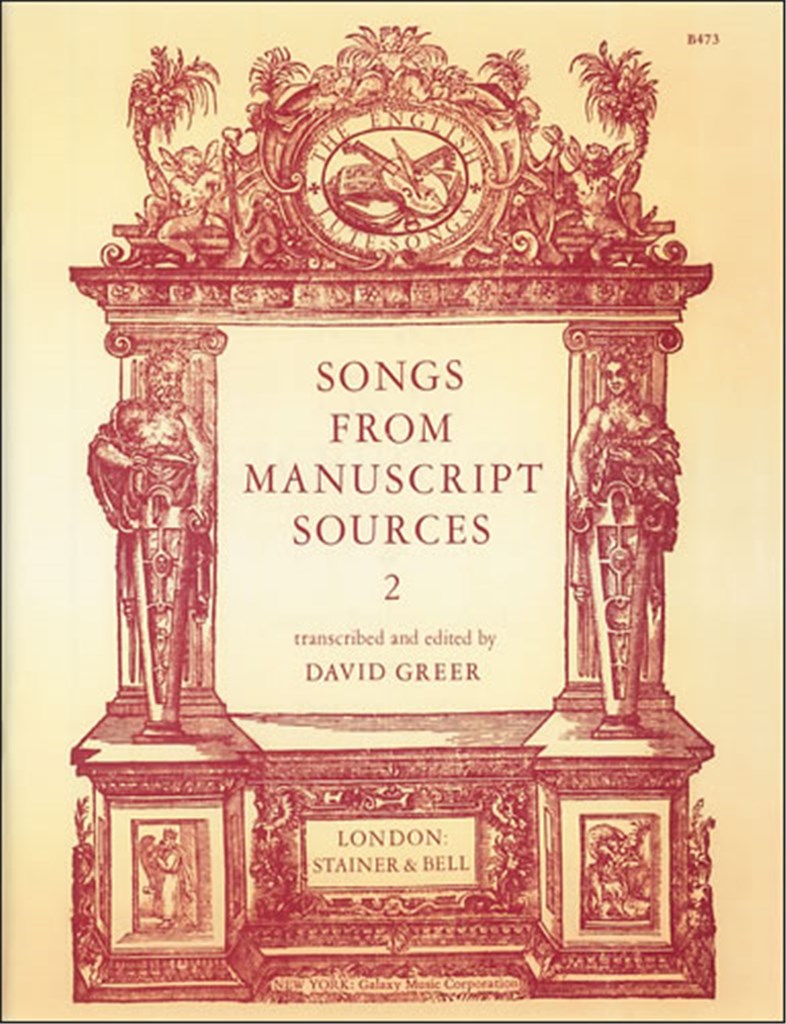 Songs From Manuscript Sources: 2